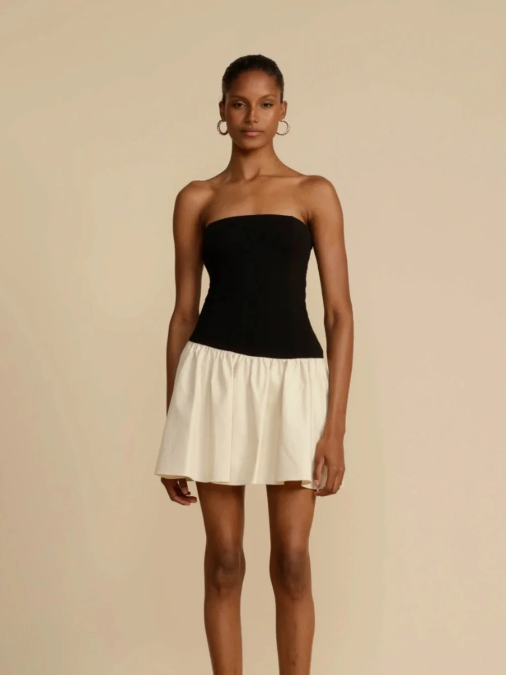 Arcina Ori Celine Black & Cream Dress Size S - Picture 1 of 11